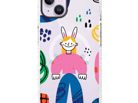 Abstract People iPhone 14 Plus MagSafe Compatible Durashock Case Online Sale