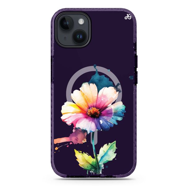 A Beautiful Flower iPhone 14 Plus MagSafe Compatible Durashock Case Online Hot Sale