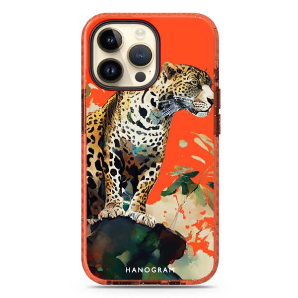 A leopard iPhone 14 Pro Max Durashock Case Cheap