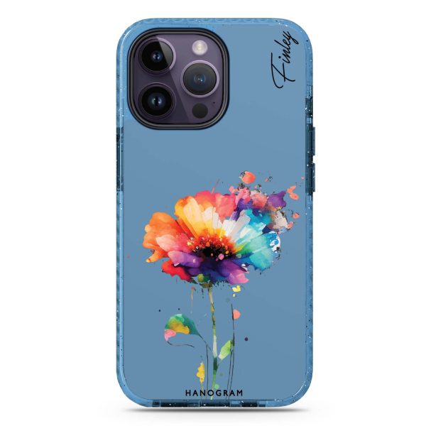 A Beautiful Watercolour Flower iPhone 14 Pro Durashock Case Online