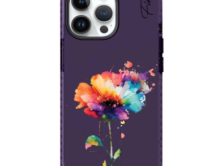 A Beautiful Watercolour Flower iPhone 14 Pro Durashock Case Online