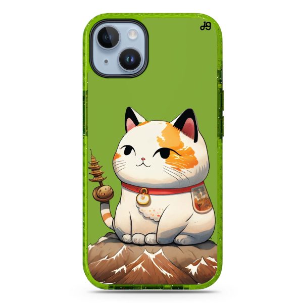 A Cute Cat iPhone 14 Durashock Case Cheap