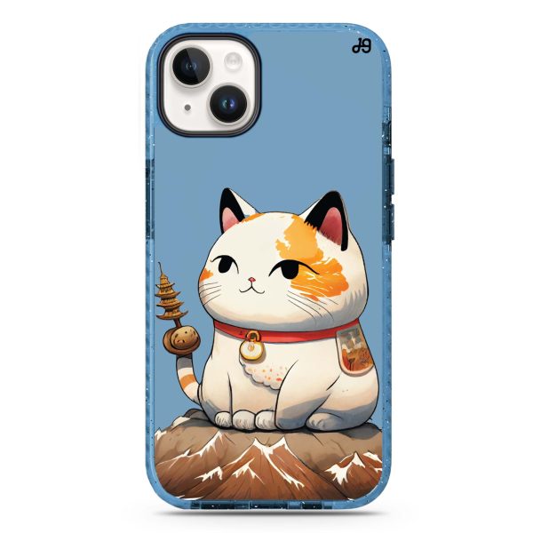 A Cute Cat iPhone 14 Plus Durashock Case For Discount