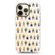 Abstract People Family iPhone 14 Pro Durashock Case For Cheap