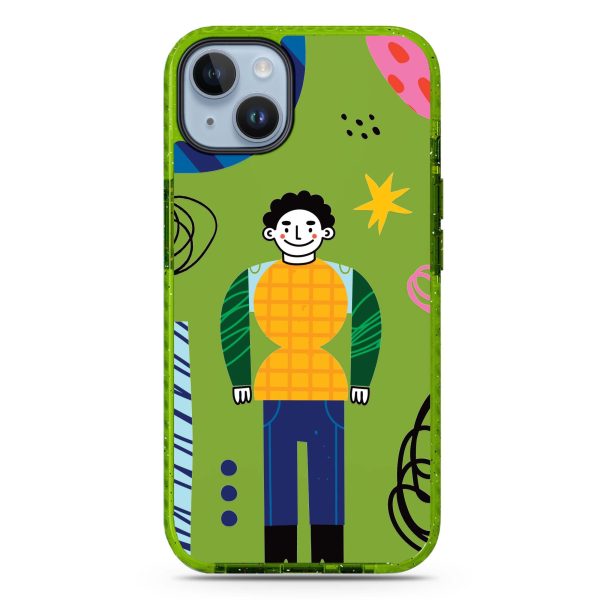 Abstract People iPhone 14 Durashock Case Sale