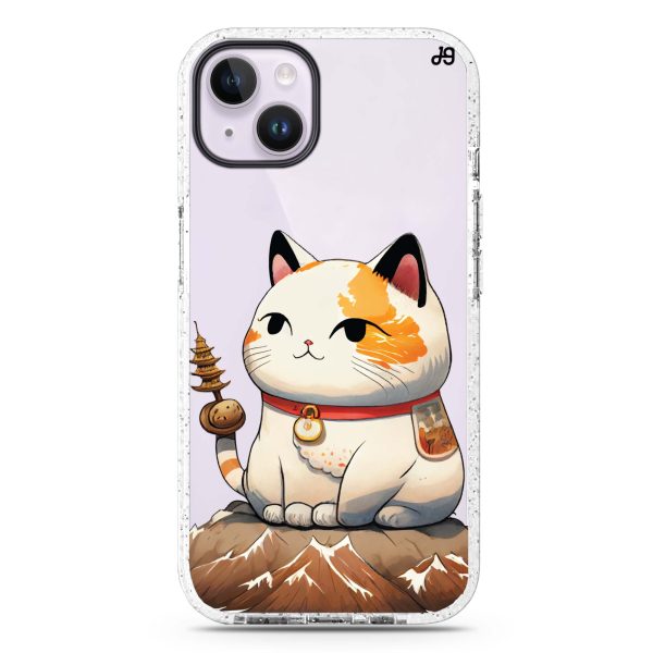 A Cute Cat iPhone 14 Durashock Case Cheap