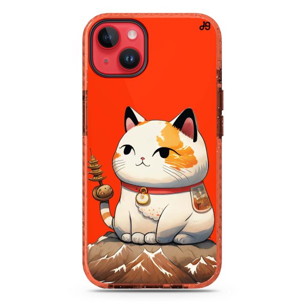 A Cute Cat iPhone 14 Plus Durashock Case For Discount