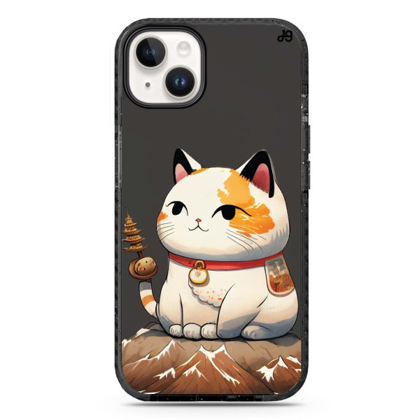 A Cute Cat iPhone 14 Durashock Case Cheap