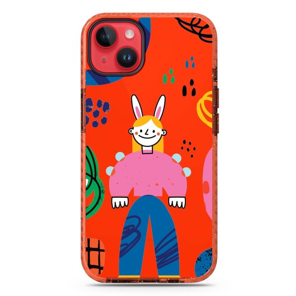 Abstract People iPhone 14 Durashock Case Online Hot Sale