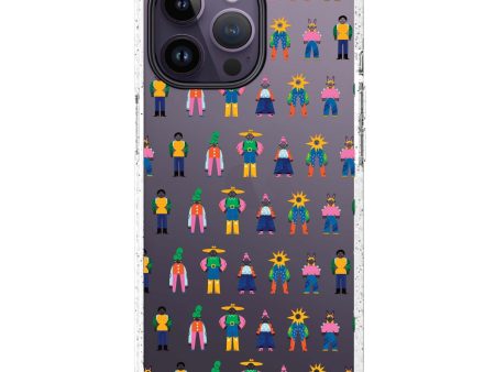 Abstract People Family iPhone 14 Pro Max Durashock Case Online Sale