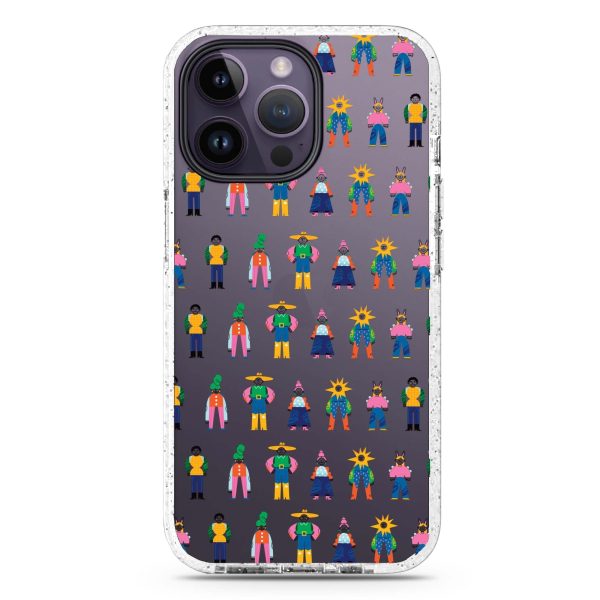 Abstract People Family iPhone 14 Pro Max Durashock Case Online Sale