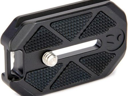 3 Legged Thing QR7 v2 38mm x 60mm Arca Swiss Compatible Quick Release Plate - Darkness Series, Black For Sale