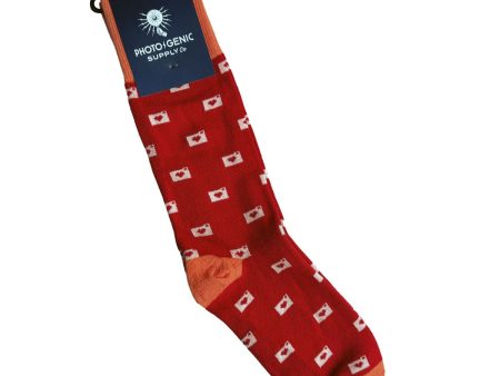 Photogenic Supply Co. PhotoLove Socks - Red Hot on Sale