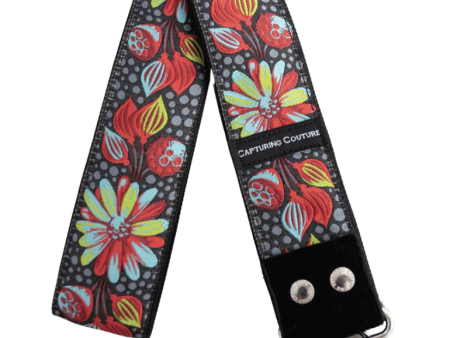 Capturing Couture Camera Strap: Night Flower 1.5” Fashion