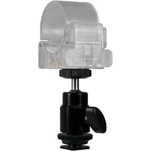 Nanlite Pavotube Transparent Polycarbonate Clip and Mini Ball Head with Hot Shoe Adapter Sale