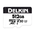 Delkin Devices 512GB Hyperspeed UHS-I microSDXC Memory Card with SD Adapter Hot on Sale