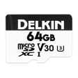 Delkin Devices 64GB Hyperspeed UHS-I SDXC Memory Card with SD Adapter Online