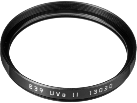 Leica E39 UVa II Filter (Black) Online now