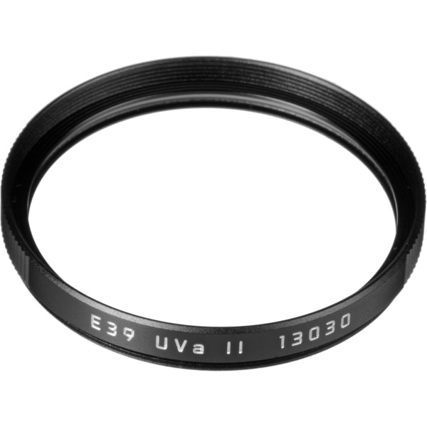 Leica E39 UVa II Filter (Black) Online now