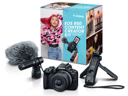 Canon EOS R50 Content Creator Kit Discount