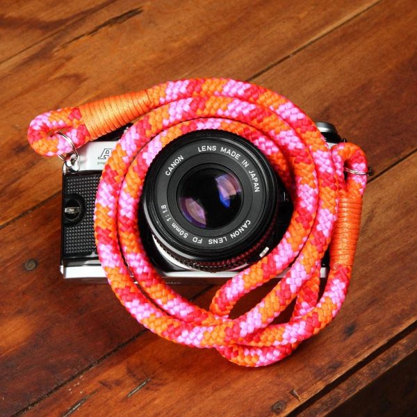 Photogenic Supply Co. Rope Camera Strap (Warm Tones) Online Sale