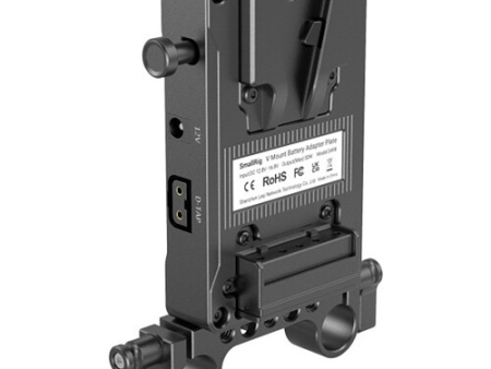 SmallRig V-Mount Battery Adapter Plate with Dual-Rod Clamp Cheap