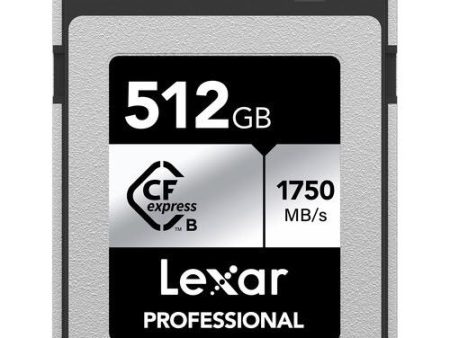 Lexar 512gb Professional CFexpress Type B Card SILVER Series For Cheap