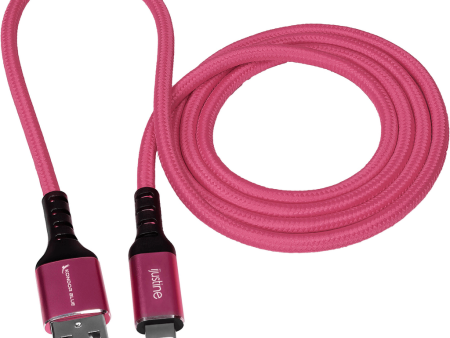 Kondor Blue iJustine Lightning to USB-A Charge & Sync Cable (3.3, Pink) on Sale