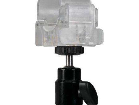 Nanlite Pavotube Transparent Polycarbonate Clip and Mini Ball Head with Hot Shoe Adapter Sale