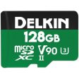 Delkin Devices 128GB Power UHS-II microSDXC Memory Card with microSD Adapter Discount